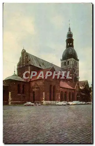Lithuanie Russie Russia CCCP Riga Ansichtskarte AK Dome cathedral