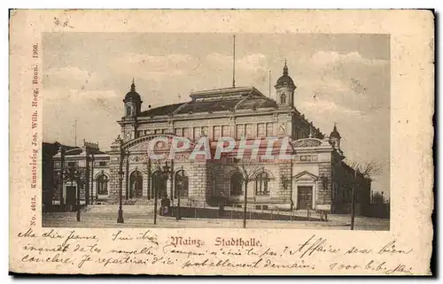 Allemagne Cartes postales Mainz Stadthalle