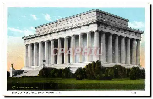 Etats unis Lincoln Memorial Washington DC