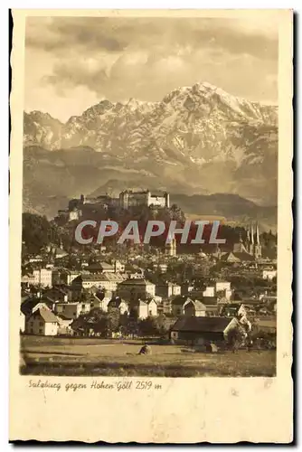 Autriche Austria Osterreich Cartes postales Salzburg gegen Hohen Goll 2519m