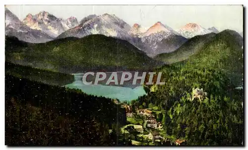 Austria Autriche Osterreich Cartes postales Konigschloss Hohenschwangau