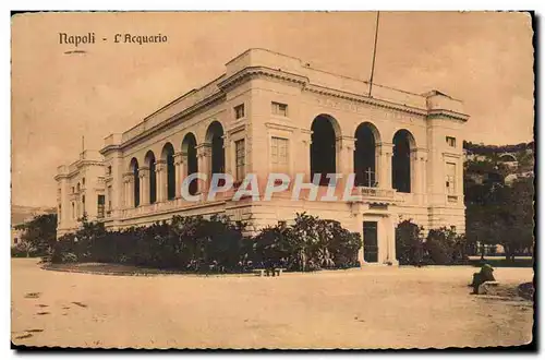 Italia - Italie - Naples - Napoli - L&#39Acquario - Ansichtskarte AK