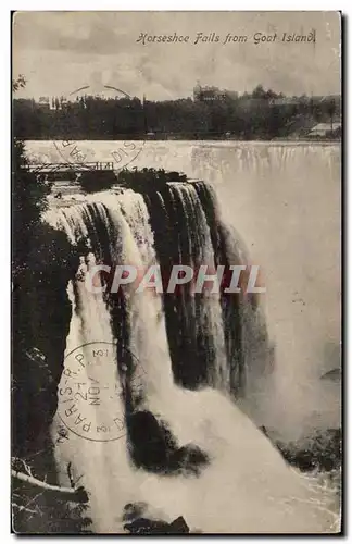 Canada - Horseshoe Falls from Goat Island - Cartes postales