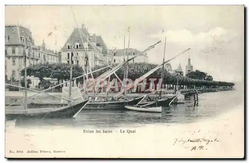 Evian les Bains - Le Quai - Cartes postales