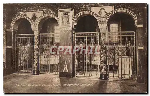 Angleterre - Engand - London - Cardinal Vaughan&#39s Chantry Chapel Westminster Cathedral Ansichtskarte AK