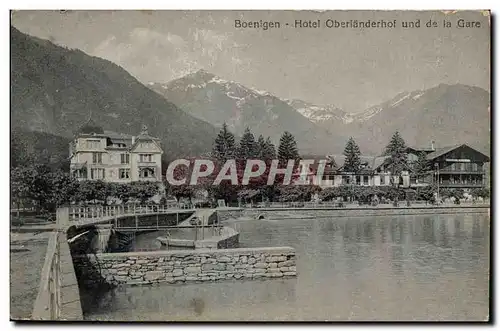 Suisse - Schweiz - Boenigen - Hotel Oberlaendergof - Cartes postales