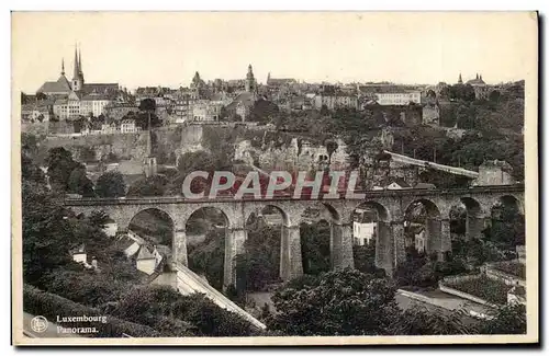 Luxembourg - Panorama - Cartes postales