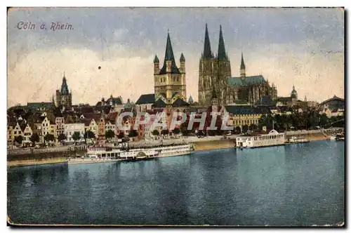 Allemagne Cartes postales Koln am Rhein