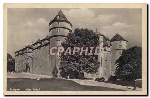 Allemagne Stuttgart Cartes postales Altes Schloss