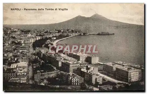 Italie Italie Napoli Cartes postales Panorama dalla Tomba di Virgillo