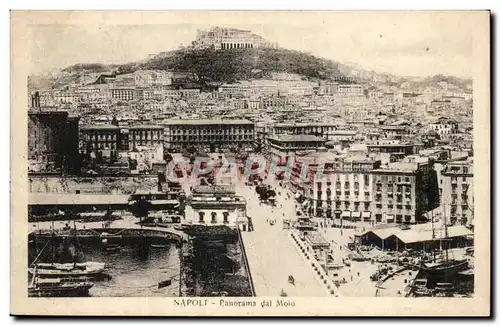 Italie Italie Napoli Cartes postales Panorama dal Molo