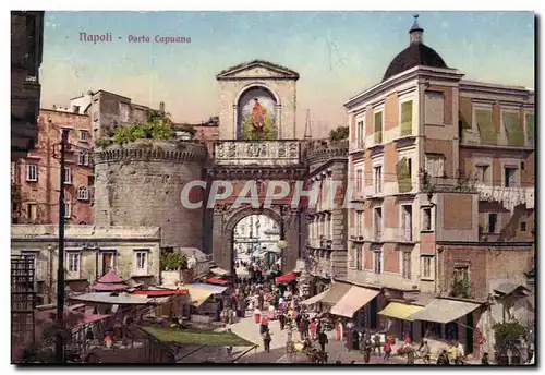 italie Italia Napoli Porta Capuana