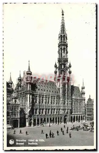 Belgie Belgique Bruxelles Ansichtskarte AK Hotel de ville