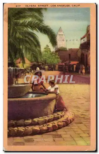 Etats Unis Cartes postales Olvera Street Los Angeles Californie California