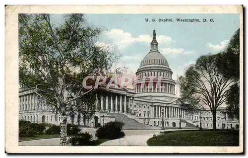 Etats Unis Ansichtskarte AK US Capitol Washington DC