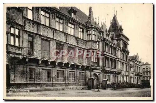 Luxembourg Cartes postales Le palais grand ducal