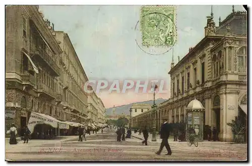 Nice Cartes postales Avenue FElix Faure