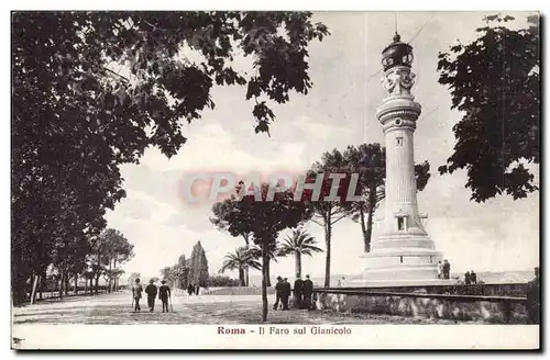 Italie Italia Roma Cartes postales Il FAro sul Gianicolo