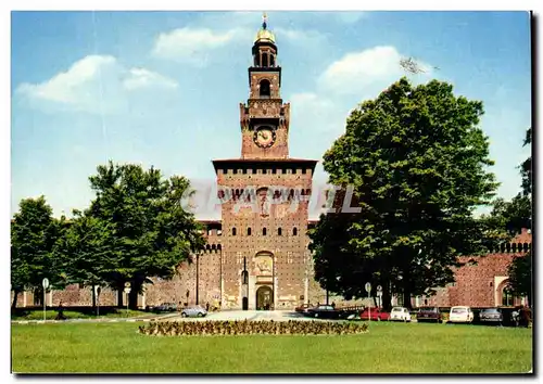 Italie Italia Milano Cartes postales moderne Castello Sforzesco