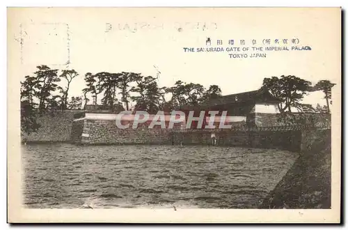 Japon Japan Nippon Ansichtskarte AK TThe Sakurada Gate of the imperial Palace Tokyo