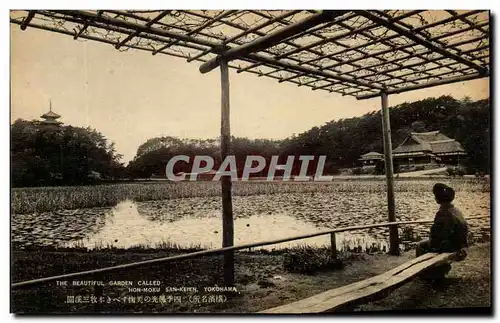 Japon Japan Nippon Cartes postales The beautiful Garden called Hon Moku san Keien Yokohama