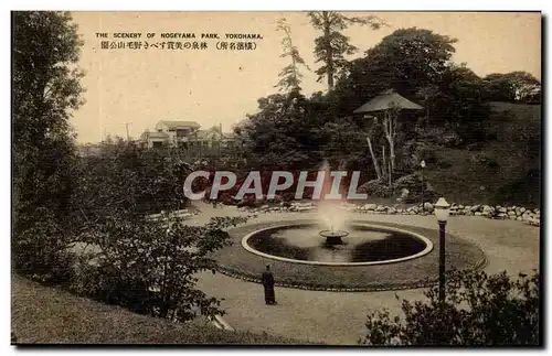 Japon Japan Nippon Cartes postales Scenery of Nogeyama ParkYokohama