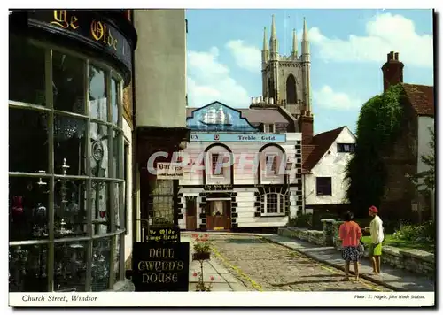 Grande Bretagne Church Street Windsor Cartes postales moderne London Londres