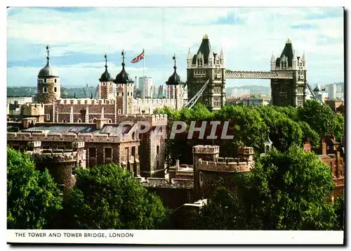 Grande Bretagne London Londres Cartes postales moderne Tower and tower bridge