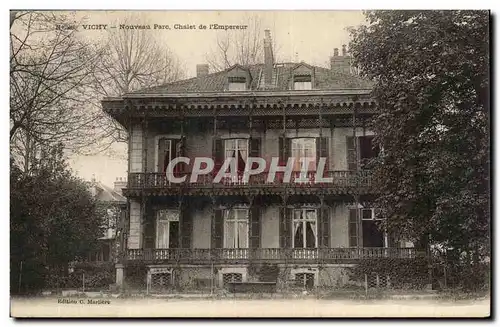 Vichy Ansichtskarte AK Nouveau parc chalet de l&#39empereur