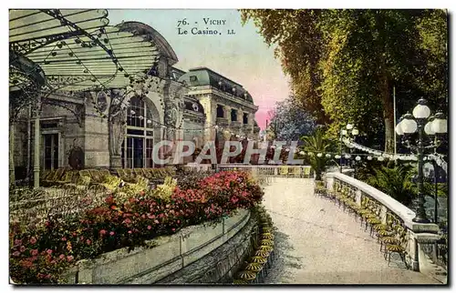 Vichy Cartes postales le casino