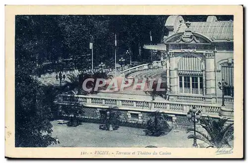 Vichy Ansichtskarte AK Terrasse et theatre du casino