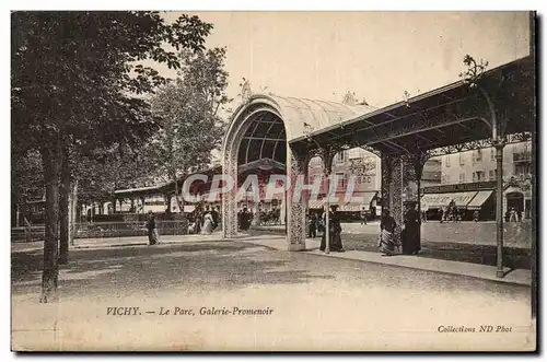 Vichy Ansichtskarte AK Le parc Galerie promenoir