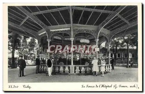 Vichy Cartes postales Source de l&#39hopital