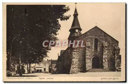 Neris les Bains Cartes postales Eglise romane