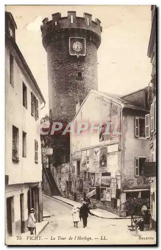 Vichy Cartes postales La tour de l&#39horloge