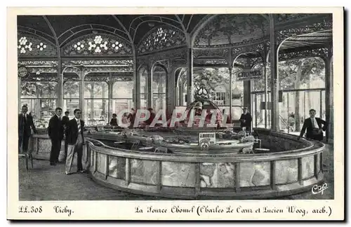 Vichy Cartes postales la source Choiseul (Charles le Coeur et Lucien Woog)