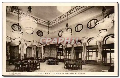 Vichy Ansichtskarte AK Salle de Baccarat du casino