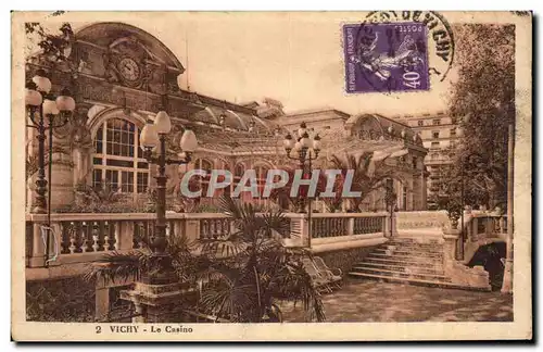 Vichy Cartes postales Le casino