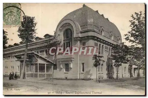 Vichy Cartes postales Hotel Etablissement thermal