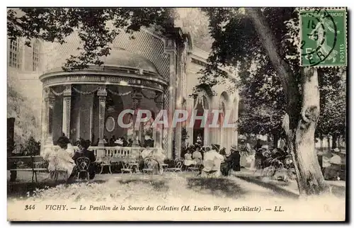 Vichy Ansichtskarte AK Le pavillon de la source des CElestins (Lucien Woogt architecte)