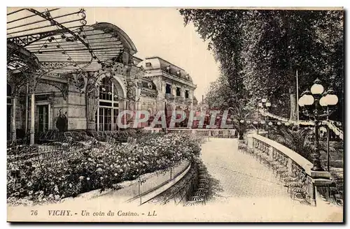 Vichy Cartes postales Un coin du casino