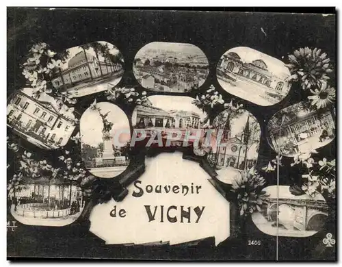 Vichy Cartes postales Souvenir