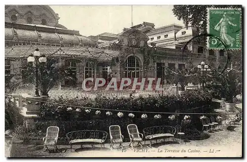 Vichy Cartes postales La terrasse du casino