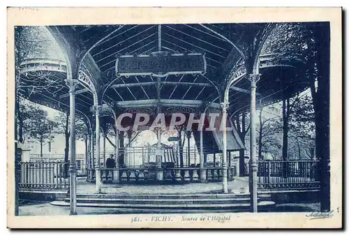 Vichy Cartes postales Source de l&#39hopital