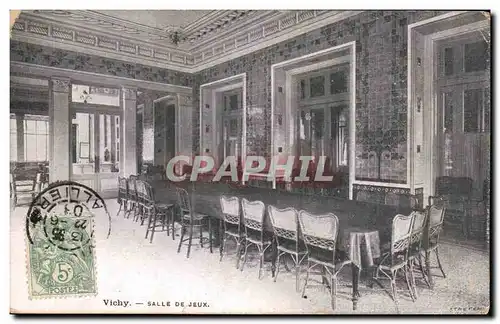 Vichy Cartes postales Salle de jeux