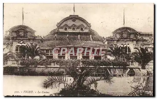 Vichy Cartes postales Le casino