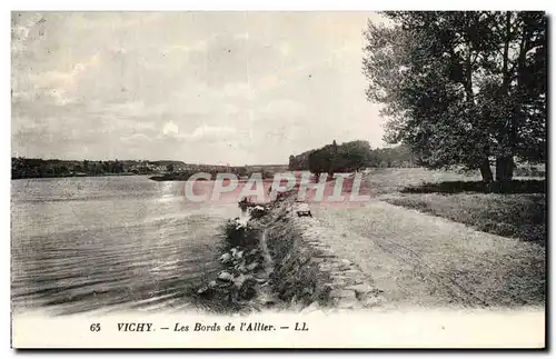 Vichy Cartes postales Les bords de l&#39Allier