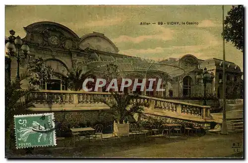 Vichy Cartes postales Le casino