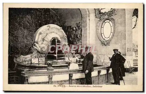 Cartes postales Vichy Source des CElestins Interieur