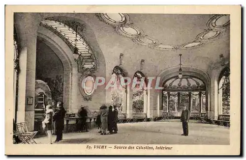 Vichy Cartes postales Source des CElestins Interieur